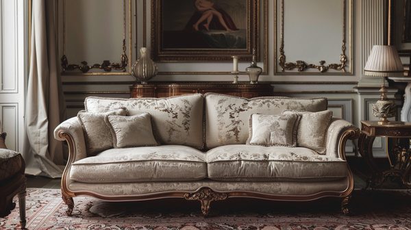 Canapé italien maison : luxe et confort au salon