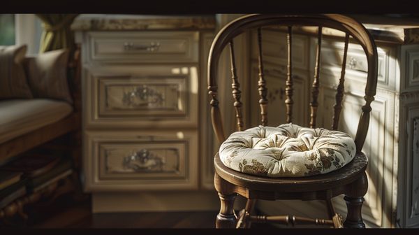 Confort et style : choisir sa galette de chaise ronde