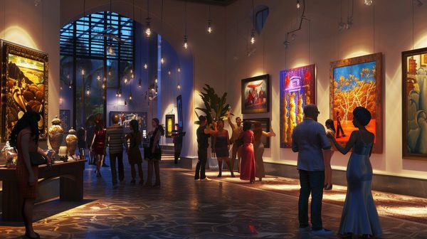 Découvrez le monde fascinant des galeries d'art