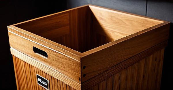 Poubelle en bois : élégance et praticité pour votre intérieur