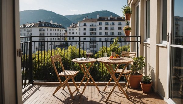 Mange debout pour balcon : l'astuce pour optimiser l'espace