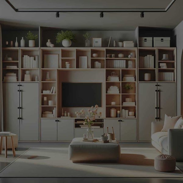 Comment intégrer des solutions de rangement discrètes dans un salon pour un look sans encombrement ?