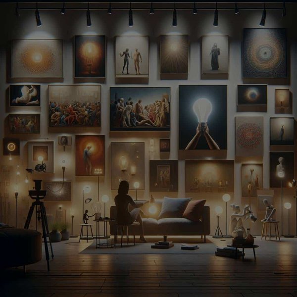 Comment choisir le bon éclairage pour mettre en valeur les œuvres d'art à la maison ?